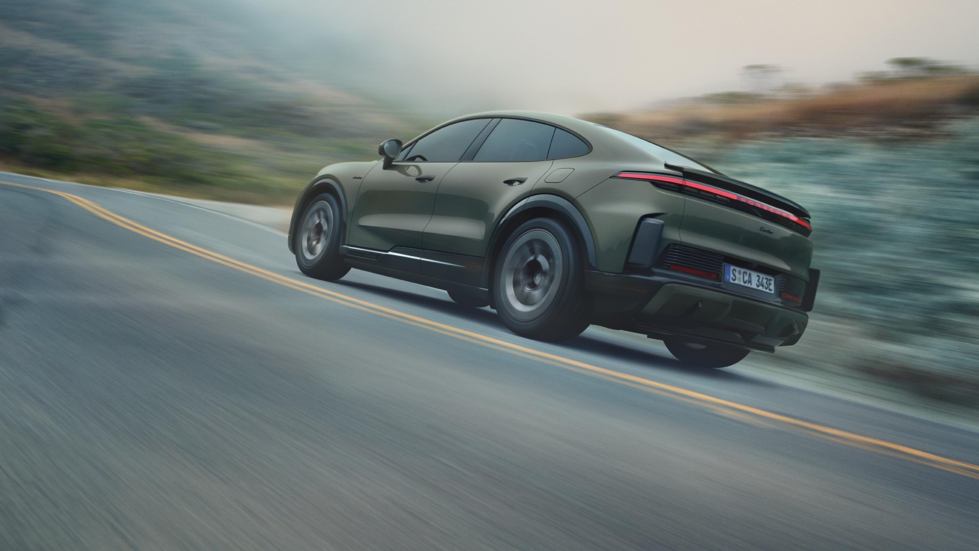 The new Cayenne <BR> Coupé Electric