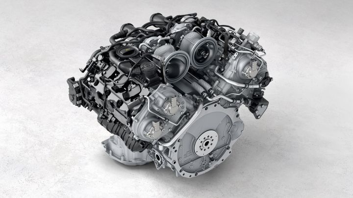 מנוע V6 טווין־טורבו בנפח 2.9 ליטר ב־Panamera 4 E-Hybrid.